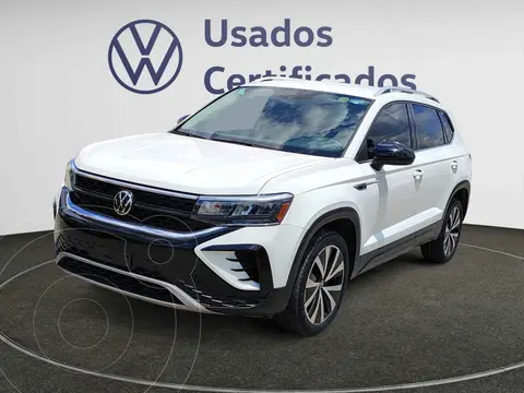 Volkswagen Taos Comfortline usado (2023) color Blanco financiado en mensualidades(enganche $111,970 mensualidades desde $8,566)