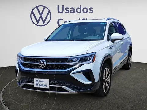 Volkswagen Taos Highline usado (2022) color Blanco financiado en mensualidades(enganche $127,775 mensualidades desde $9,775)