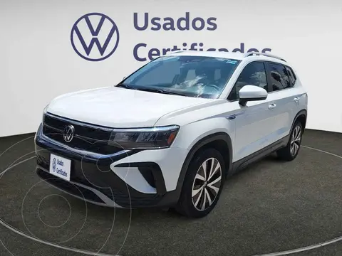 Volkswagen Taos Comfortline usado (2023) color Blanco financiado en mensualidades(enganche $111,970 mensualidades desde $8,566)