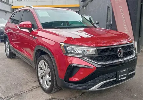 Volkswagen Taos Comfortline Plus usado (2024) color Rojo Cobrizo financiado en mensualidades(enganche $92,880 mensualidades desde $10,729)