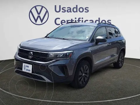 Volkswagen Taos Trendline usado (2024) color Gris financiado en mensualidades(enganche $109,245 mensualidades desde $8,357)