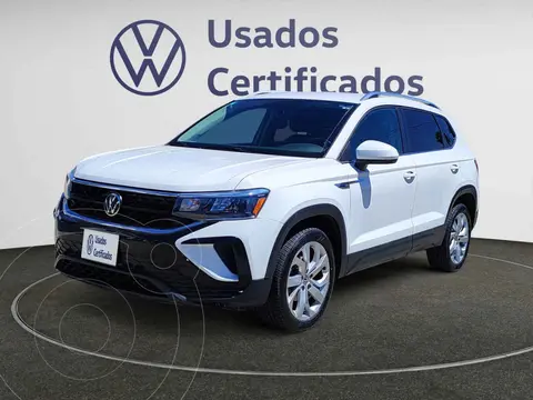 Volkswagen Taos Comfortline Plus usado (2024) color Blanco financiado en mensualidades(enganche $125,595 mensualidades desde $9,608)