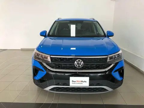 Volkswagen Taos Comfortline usado (2021) color Azul financiado en mensualidades(enganche $127,550 mensualidades desde $12,972)