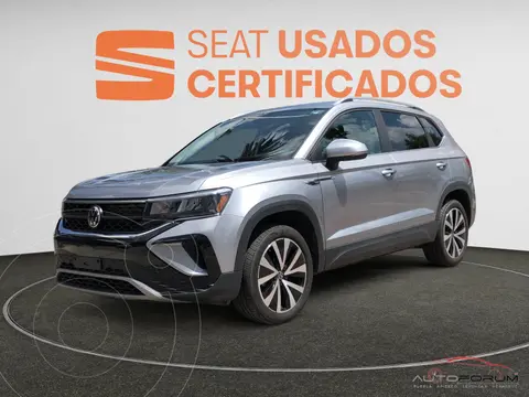 Volkswagen Taos Comfortline usado (2023) color PLAta Pirita financiado en mensualidades(enganche $109,536 mensualidades desde $14,249)