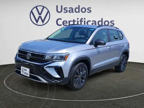Volkswagen Taos Trendline usado (2023) color Plata financiado en mensualidades(enganche $103,795 mensualidades desde $7,940)