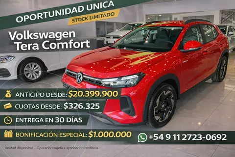 Volkswagen Tera Comfort nuevo color Rojo financiado en cuotas(anticipo $20.399.900 cuotas desde $326.325)