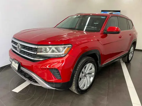 Volkswagen Teramont Comfortline usado (2021) color Rojo financiado en mensualidades(enganche $145,200 mensualidades desde $14,324)