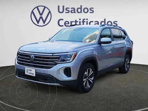 Volkswagen Teramont Trendline usado (2024) color Plata financiado en mensualidades(enganche $226,420 mensualidades desde $17,321)
