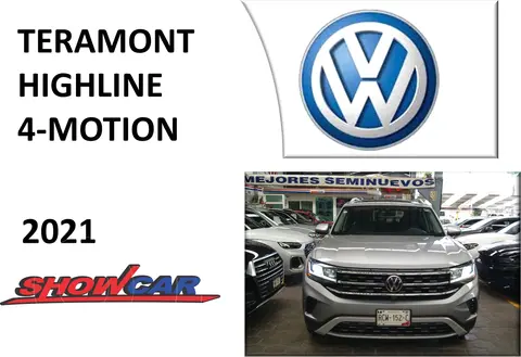 Volkswagen Teramont Highline usado (2021) color Plata Reflex precio $685,000