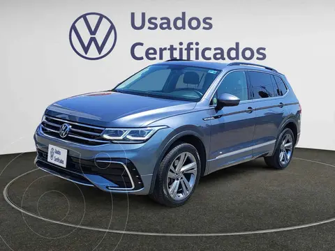 Volkswagen Tiguan 1.4L R-Line usado (2022) color Gris financiado en mensualidades(enganche $129,683 mensualidades desde $9,921)