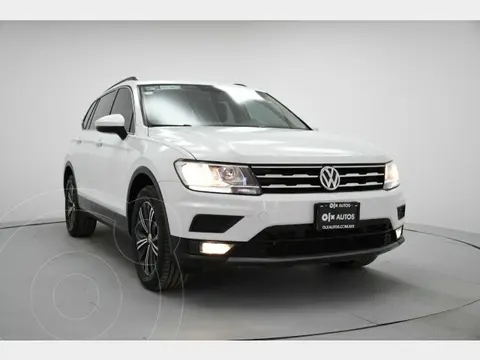 Volkswagen Tiguan Comfortline 5 Asientos Piel usado (2019) color Blanco financiado en mensualidades(enganche $117,000 mensualidades desde $6,962)