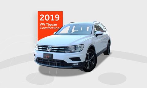 Volkswagen Tiguan Comfortline 5 Asientos Piel usado (2019) color Negro precio $445,000