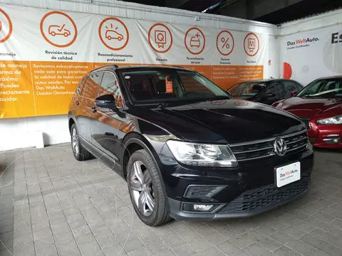 Volkswagen Tiguan Comfortline 5 Asientos Piel usado (2018) color Negro Profundo financiado en mensualidades(enganche $184,347 mensualidades desde $8,180)