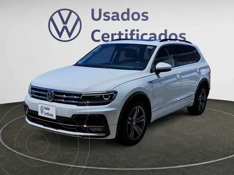 Volkswagen Tiguan R Line usado (2021) color Blanco financiado en mensualidades(enganche $122,870 mensualidades desde $9,400)