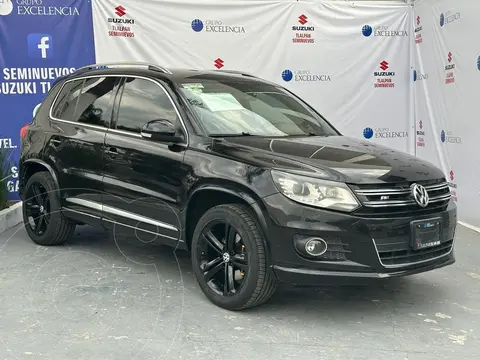 Volkswagen Tiguan R Line usado (2016) color Negro financiado en mensualidades(enganche $35,500 mensualidades desde $11,931)
