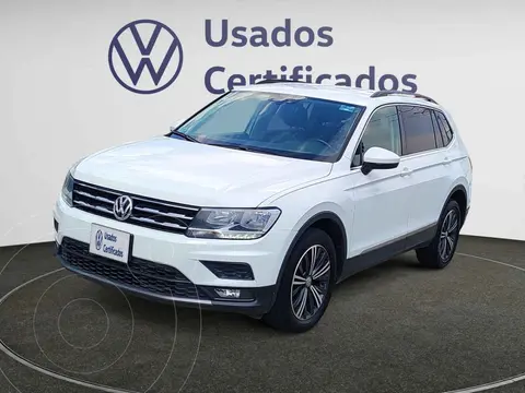 Volkswagen Tiguan Comfortline 7 Asientos Tela usado (2019) color Blanco financiado en mensualidades(enganche $92,895 mensualidades desde $7,107)