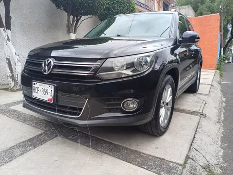 Volkswagen Tiguan Track & Fun Piel usado (2014) color Negro precio $220,000