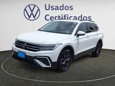 Volkswagen Tiguan Comfortline 5 Asientos usado (2022) color Blanco financiado en mensualidades(enganche $117,420 mensualidades desde $8,983)