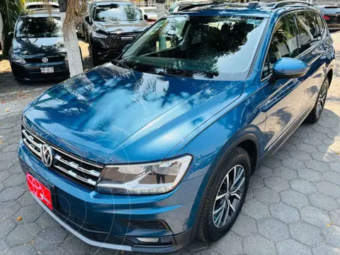 Volkswagen Tiguan Comfortline 7 Asientos Tela usado (2018) color Azul precio $317,000