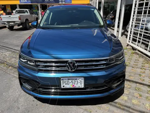 Volkswagen Tiguan R-Line usado (2019) color Azul financiado en mensualidades(enganche $86,000 mensualidades desde $11,963)