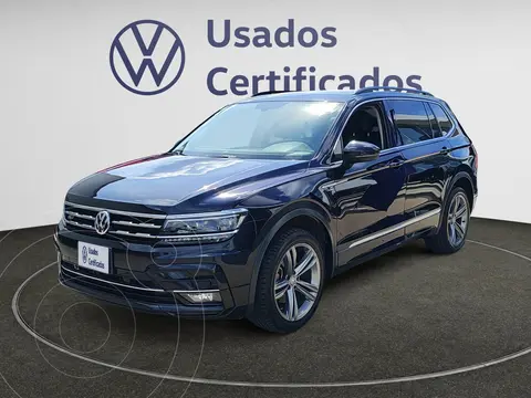 Volkswagen Tiguan 1.4L R-Line usado (2020) color Negro financiado en mensualidades(enganche $124,233 mensualidades desde $9,504)