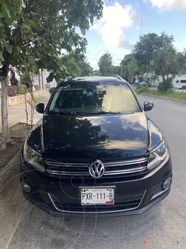 Volkswagen Tiguan Track & Fun Piel usado (2013) color Negro precio $210,000