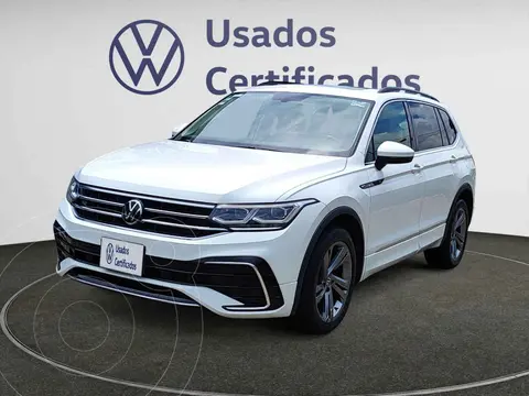 Volkswagen Tiguan 1.4L R-Line usado (2022) color Blanco financiado en mensualidades(enganche $148,758 mensualidades desde $11,380)