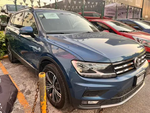 Volkswagen Tiguan Comfortline 5 Asientos Piel usado (2019) color Azul precio $419,000