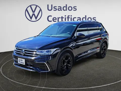 Volkswagen Tiguan 1.4L R-Line usado (2022) color Negro financiado en mensualidades(enganche $155,570 mensualidades desde $11,901)