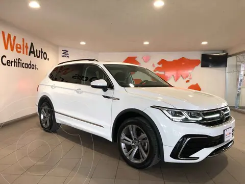 Volkswagen Tiguan 1.4L R-Line usado (2022) color Blanco financiado en mensualidades(enganche $138,000 mensualidades desde $21,001)