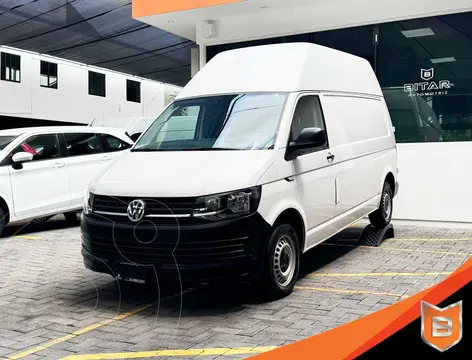 Volkswagen Transporter Cargo Van Puerta Tras Lateral Doble Techo Alto A/A usado (2019) color Blanco Candy precio $379,900