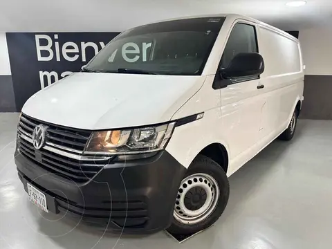 Volkswagen Transporter Cargo Van Puerta Trasera Lateral A/A usado (2021) color Blanco financiado en mensualidades(enganche $114,400 mensualidades desde $13,241)