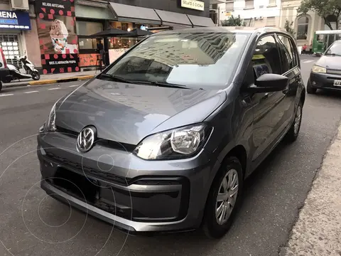 Volkswagen up! 5P 1.0 take up! usado (2019) color Gris Platina precio $2.200.000