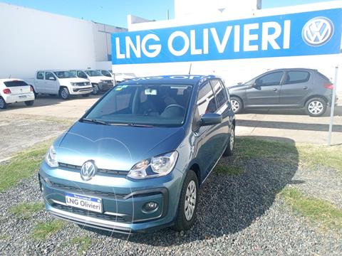 Volkswagen up! 5P 1.0 move up! usado (2018) color Azul Cristal precio $1.295.000