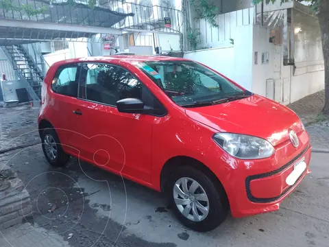 Volkswagen up! 3P 1.0 take up! + 2016/17 usado (2016) color Rojo precio $13.000.000