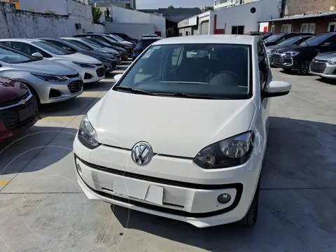 Volkswagen up! 5P 1.0 black up! usado (2017) color Blanco precio $10.200.000