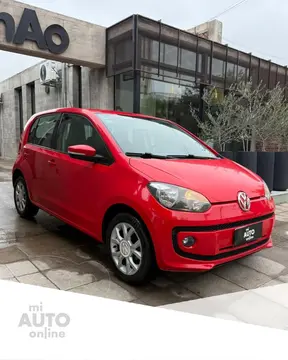 Volkswagen up! UP! 5 PTAS HIGH usado (2016) color Rojo precio $14.000.000