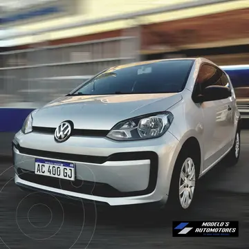 Volkswagen up! UP! 3 PTAS TAKE AA usado (2018) color Gris precio $3.400.000