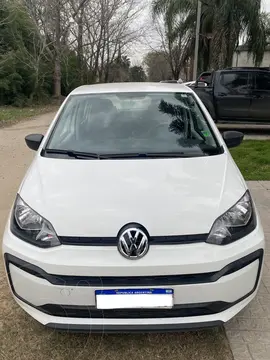 Volkswagen up! 5P 1.0 take up! usado (2019) color Blanco precio $4.200.000
