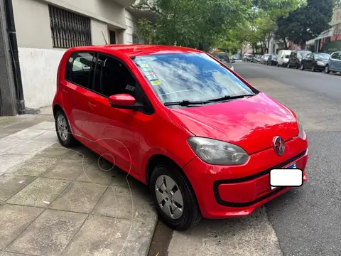 Volkswagen up! 5P 1.0 move up! usado (2016) color Rojo Flash precio $14.490.000