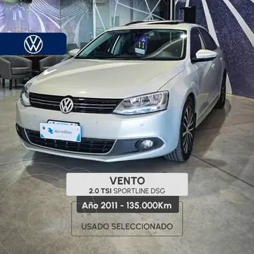 Volkswagen Vento 2.0 T FSI Sportline DSG usado (2011) color Dorado precio $22.000.000