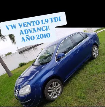 Volkswagen Vento 1.9 TDi Advance usado (2010) color Azul Electrico precio $6.543.210