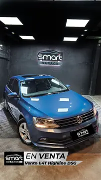 Volkswagen Vento 1.4 TSI Highline DSG usado (2017) color Azul precio u$s16.000
