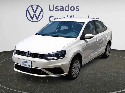 Volkswagen Vento Startline usado (2022) color Blanco financiado en mensualidades(enganche $68,370 mensualidades desde $5,230)