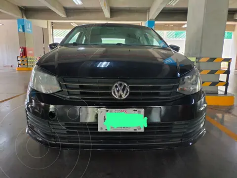 Volkswagen Vento Startline Aut usado (2019) color Azul Noche precio $185,000