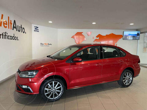 Volkswagen Vento Comfortline Plus usado (2020) color Rojo financiado en mensualidades(enganche $66,625 mensualidades desde $6,512)