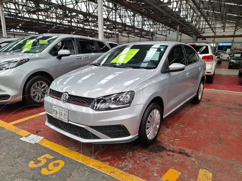 Volkswagen Vento Startline usado (2022) color Plata Reflex financiado en mensualidades(enganche $62,500 mensualidades desde $5,600)