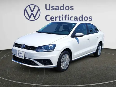 Volkswagen Vento Startline usado (2022) color Blanco financiado en mensualidades(enganche $54,473 mensualidades desde $4,167)