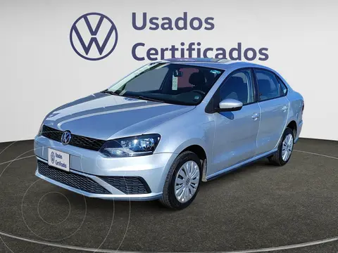 Volkswagen Vento Startline usado (2020) color Plata financiado en mensualidades(enganche $62,920 mensualidades desde $4,813)