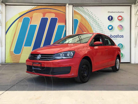 Volkswagen Vento Startline usado (2019) color Rojo precio $122,000